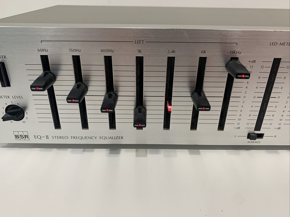 BSR EQ-II STEREO FREQUENCY EQUALIZER