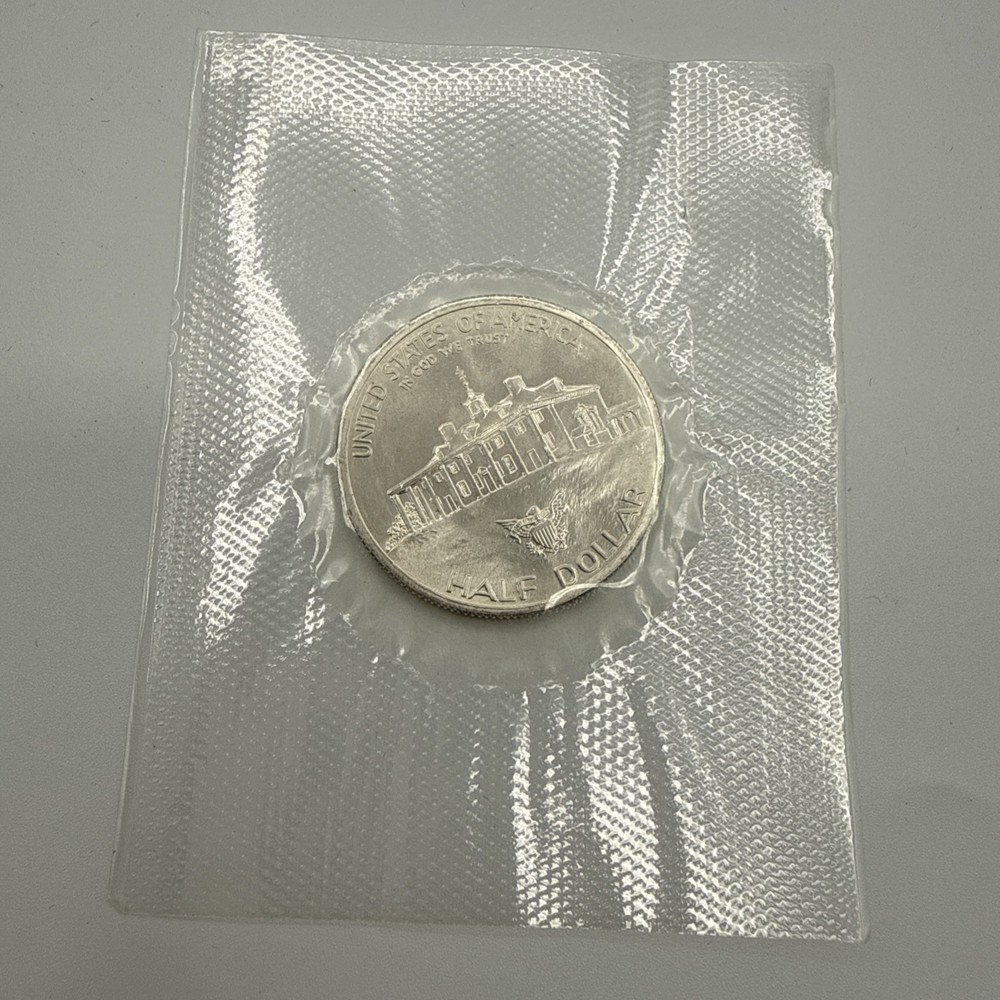 (1) 1982-D George Washington Commemorative Half Dollar 90% Silver UNC