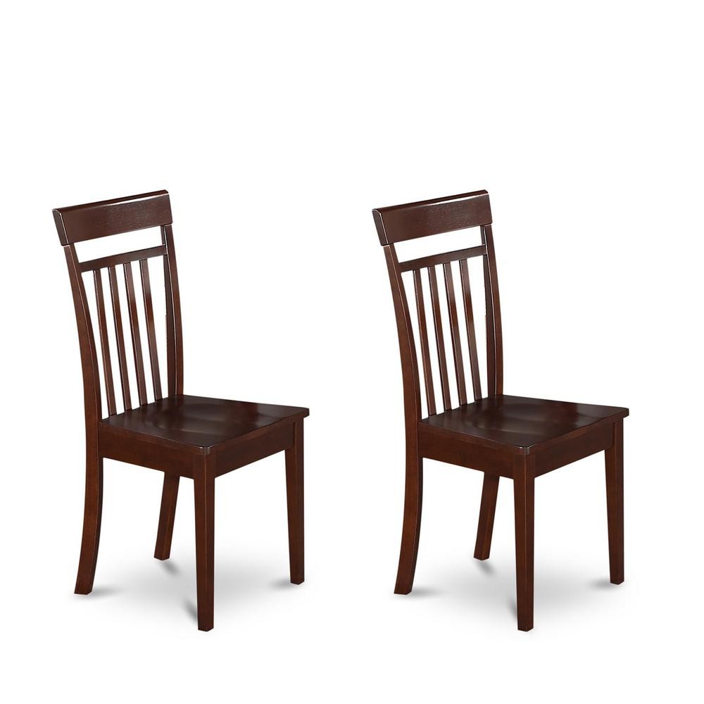 Dining Room Set Mahogany, MZCA3-MAH-W