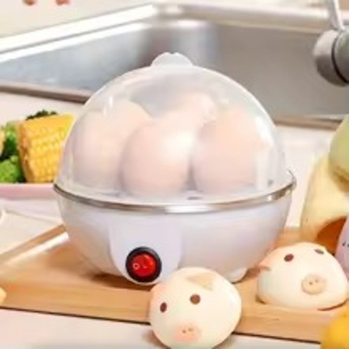 Egg Cooker Automatic Power Off Home 7 Eggs Multi-Functional Steamed Egg Custard