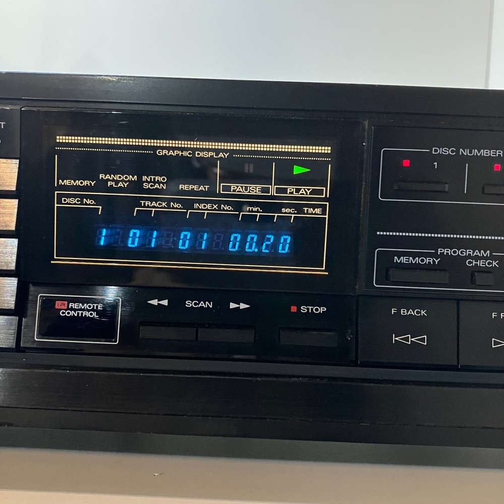 Fisher DAC-197 5 Disc CD Changer Tested Working Studio Standard READ AS-IS