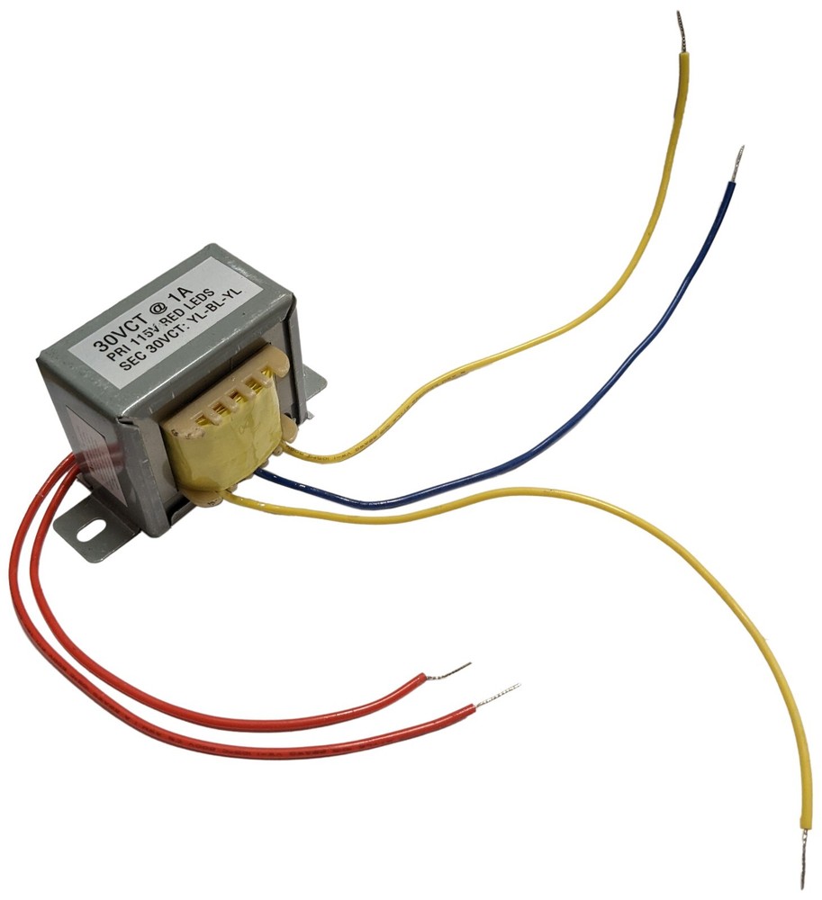 Power Transformer 30 VCT, 1A