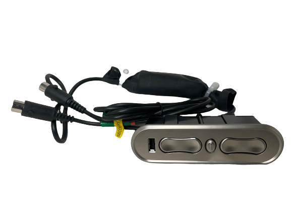 Flexsteel - Power Recliner & Headrest Button Control with USB & Home Button