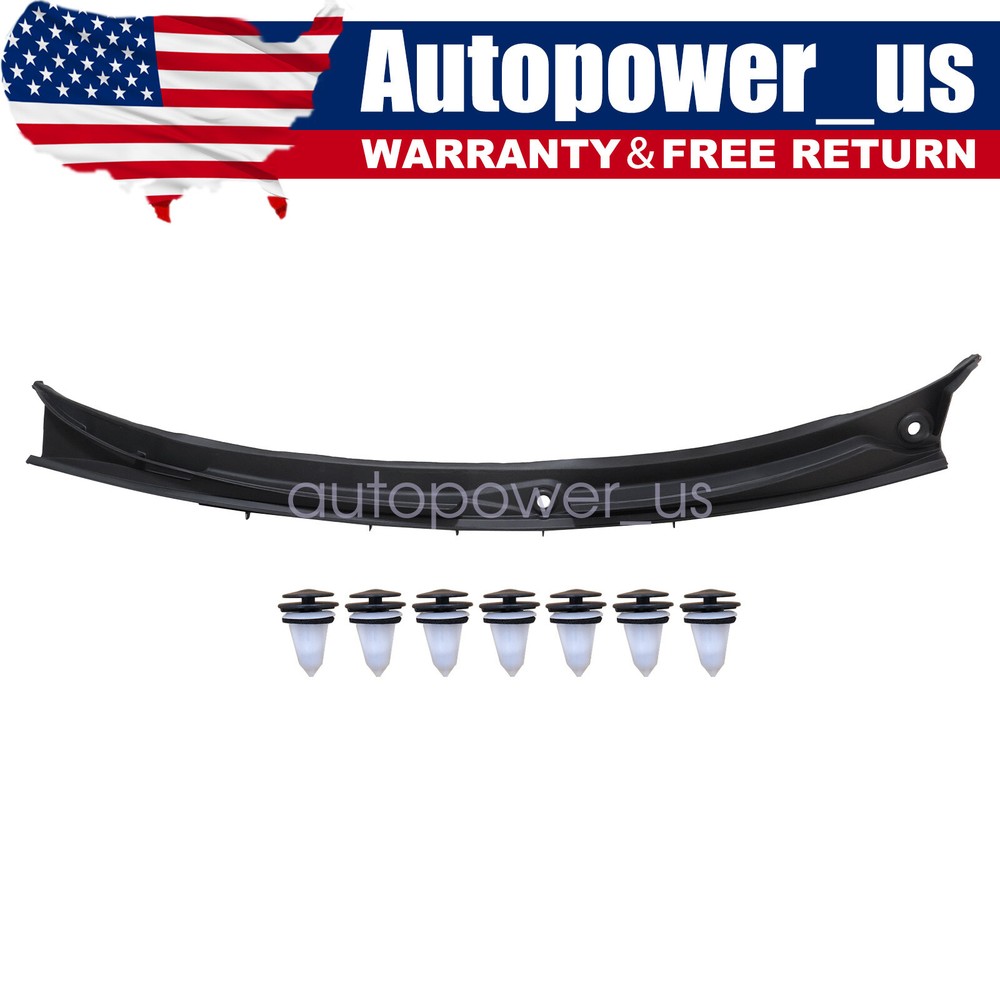 Windshield Wiper Cover Vent Cowl Grille Panel Fits BMW 3 SERIES E46 COUPE