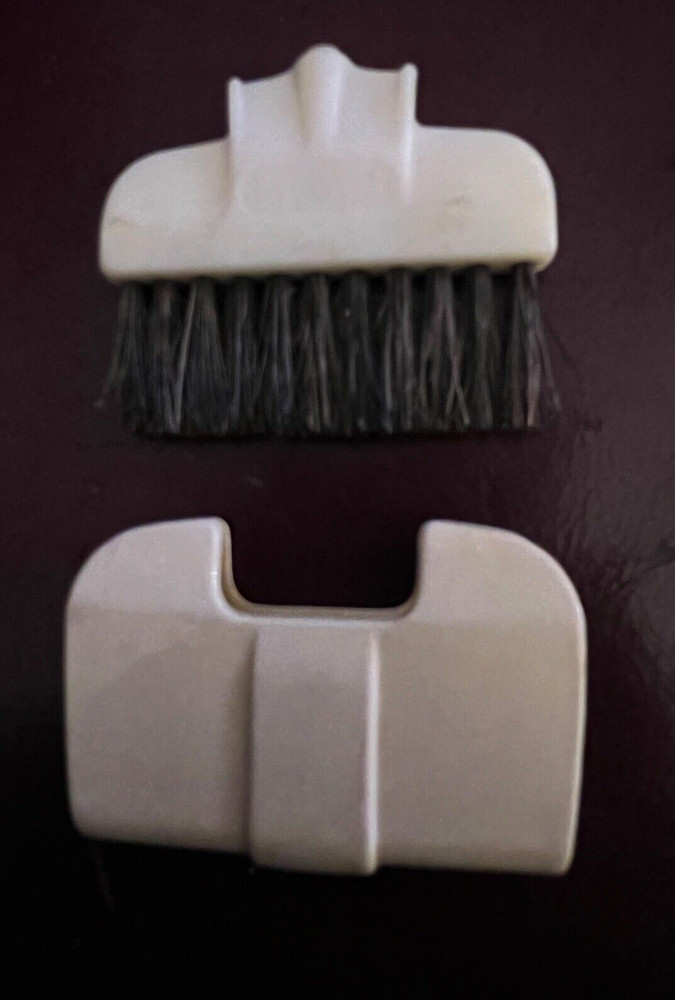 Vintage Celluloid Case Covered Brush