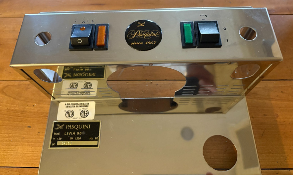 Pasquini Livia 90 Front Assembly Panel with Switches