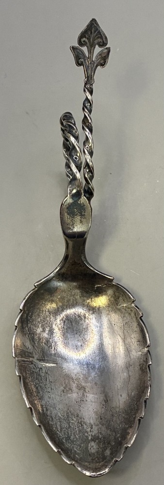 Two Mid-Century Norwegian 830 Silver Caddy Spoons