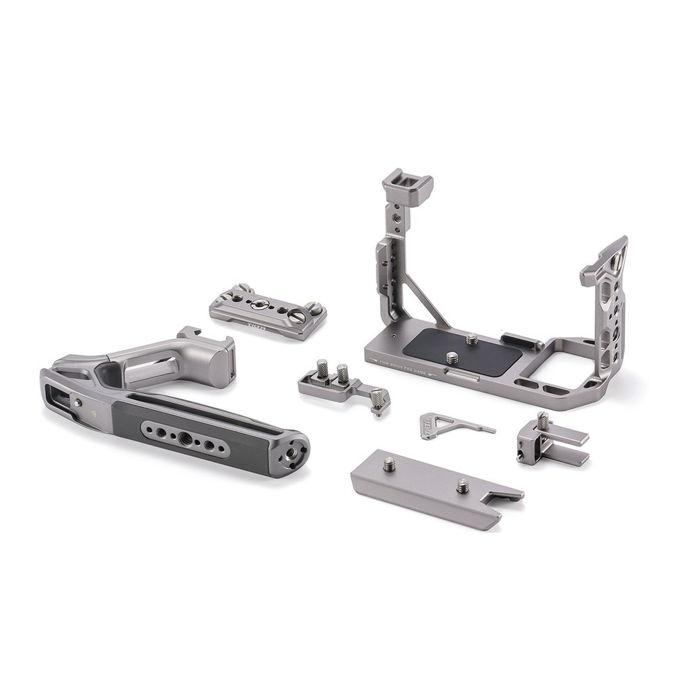 Tilta Full Camera Cage Base Kit for Sony FX2, Titanium Gray