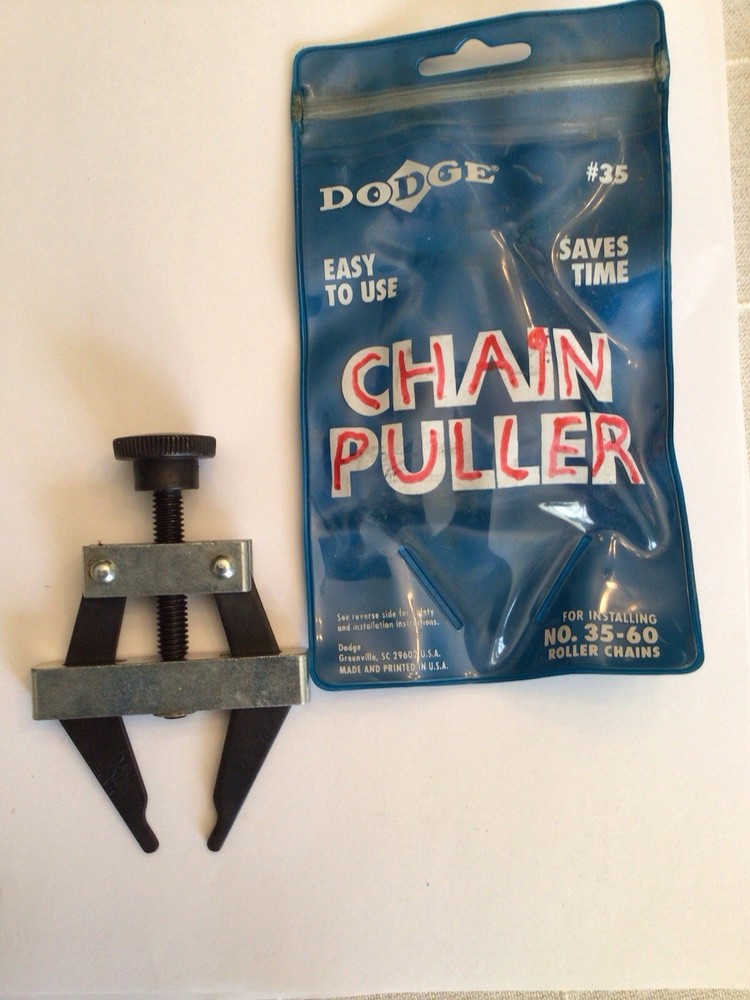 Dodge No. 35 Chain Puller For Installing # 35 - 60 Roller Chains NEW USA Made