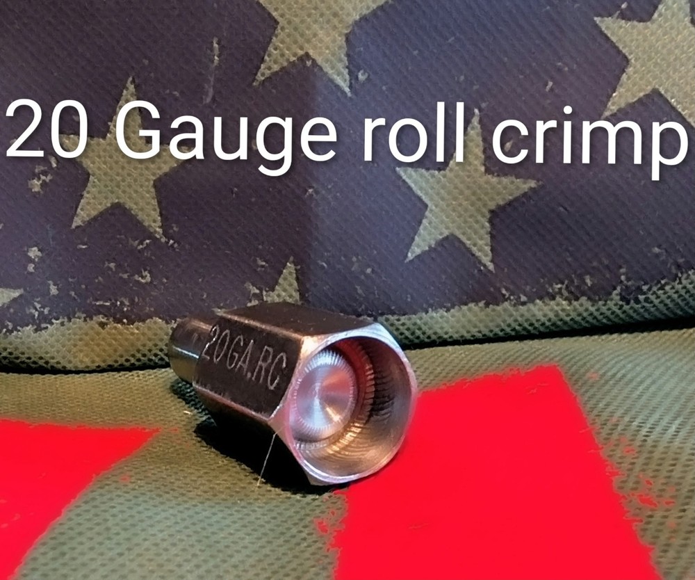 20 Gauge Shot Shell Roll Crimper