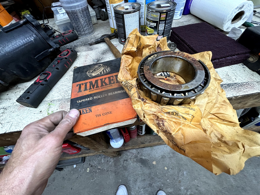 TIMKEN  758  "READ THE LISTING PLEASE" 9W