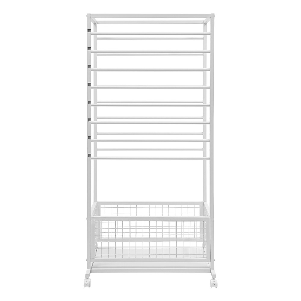 16-Layer Storage Rack - Floor Standing Organizer for Ribbons and More