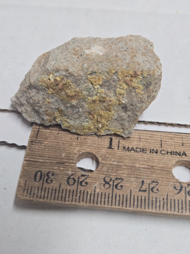 Rare Metarossite w Rossite specimen