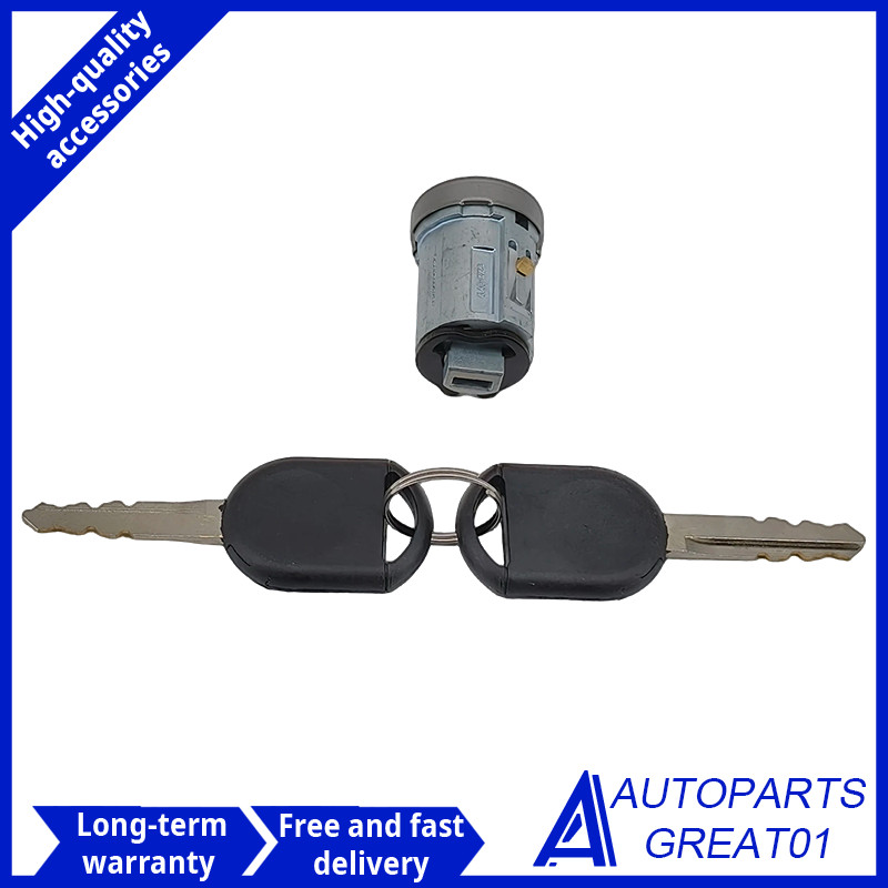 New Ignition Switch Lock Cylinder with 2 Keys For Ford 707592 C-42-197