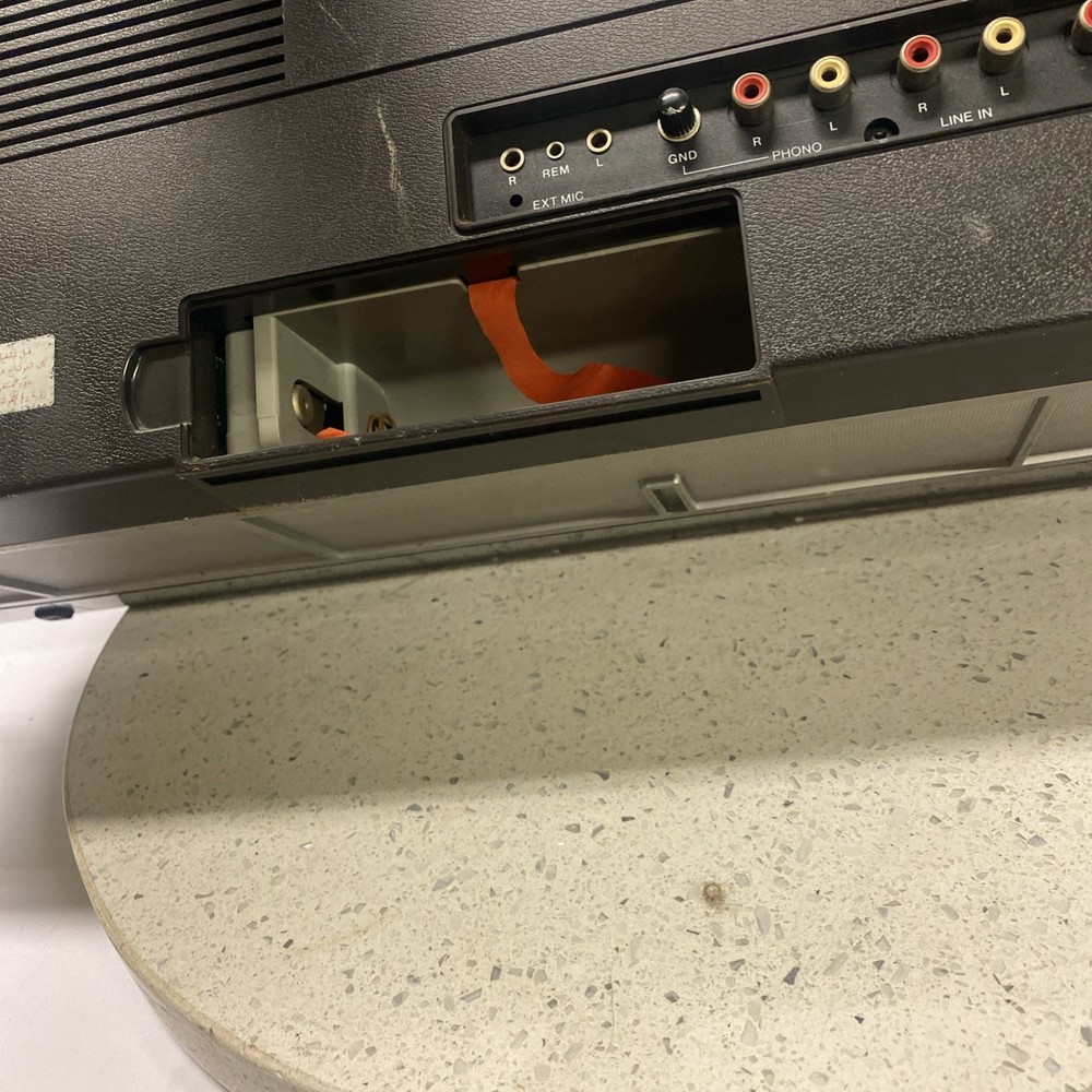 Vintage Sharp GF-555 Double Cassette Boombox Tested Read Description