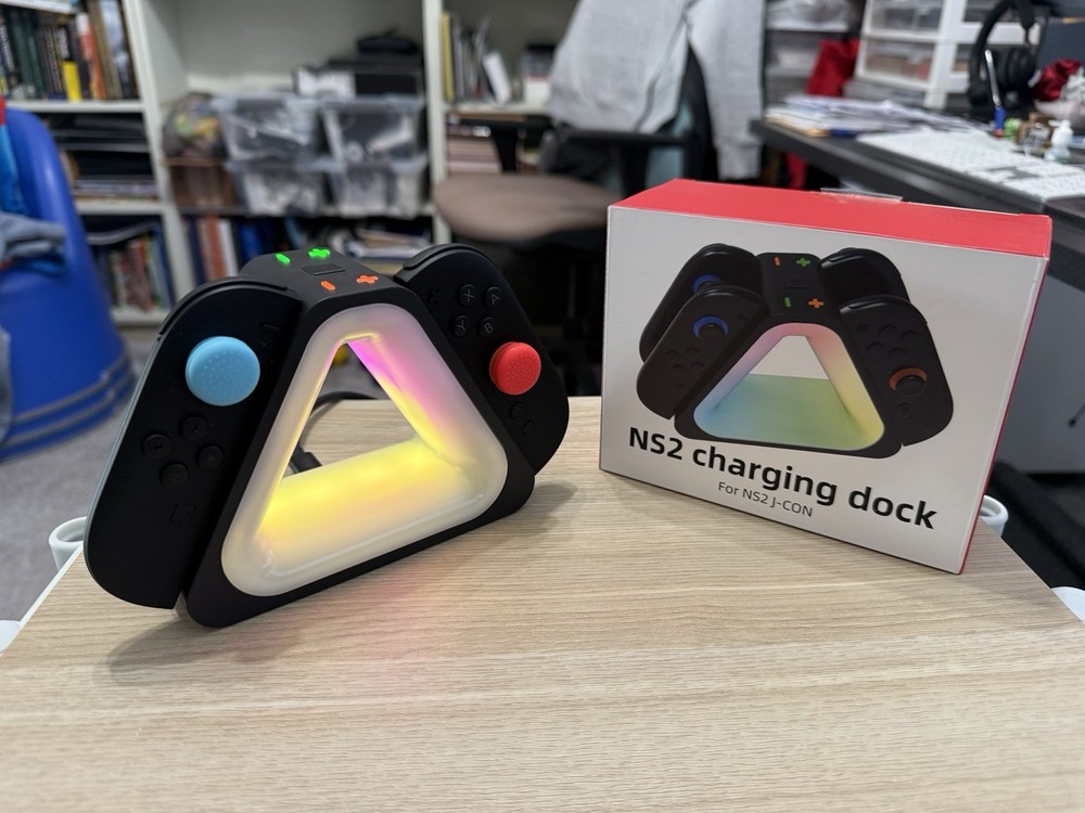 Nintendo Switch 2 Joy-Con Charging Dock W/RGB Lighting
