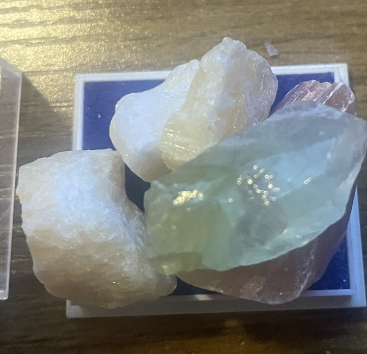British Fossils Small Box - Calcite