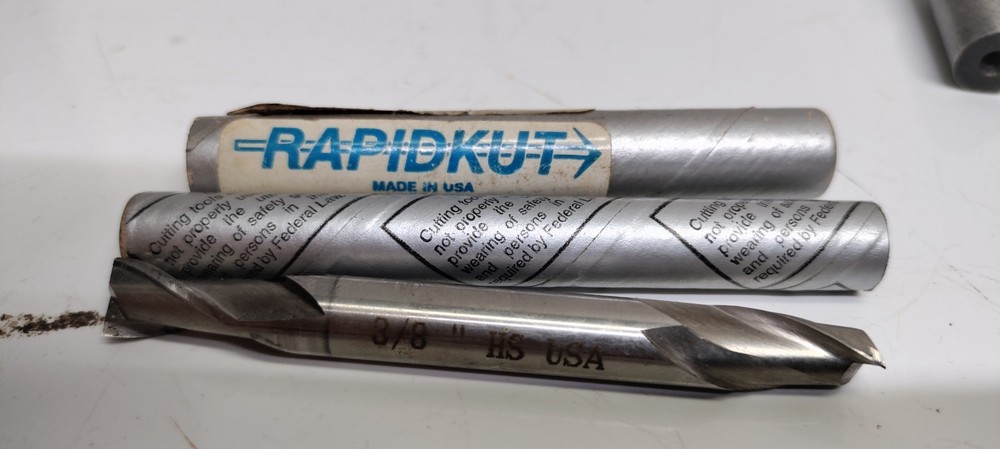 RapidKut Drill 3/8" Double End Mill 3/8" HS