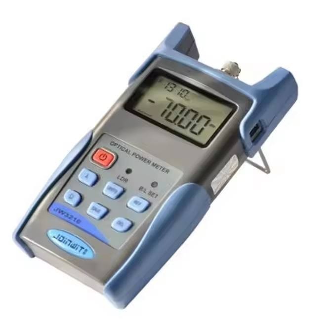 Handheld Fiber Optic Cable Tester Self-calibration Function Optical Power Meter
