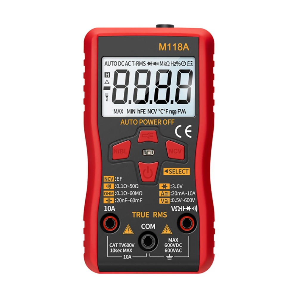 ANENG M118A 6000 Count Multifunktions Digital Multimeter Hand Spannungstester D