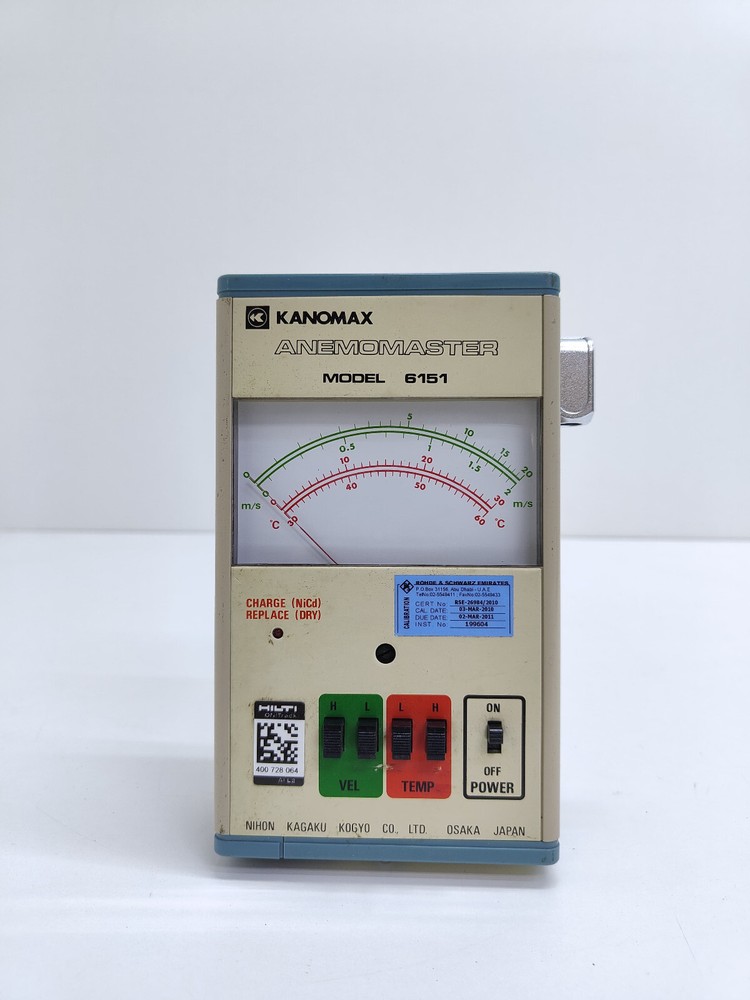 Kanomax 6151 Anemomaster, HC#92
