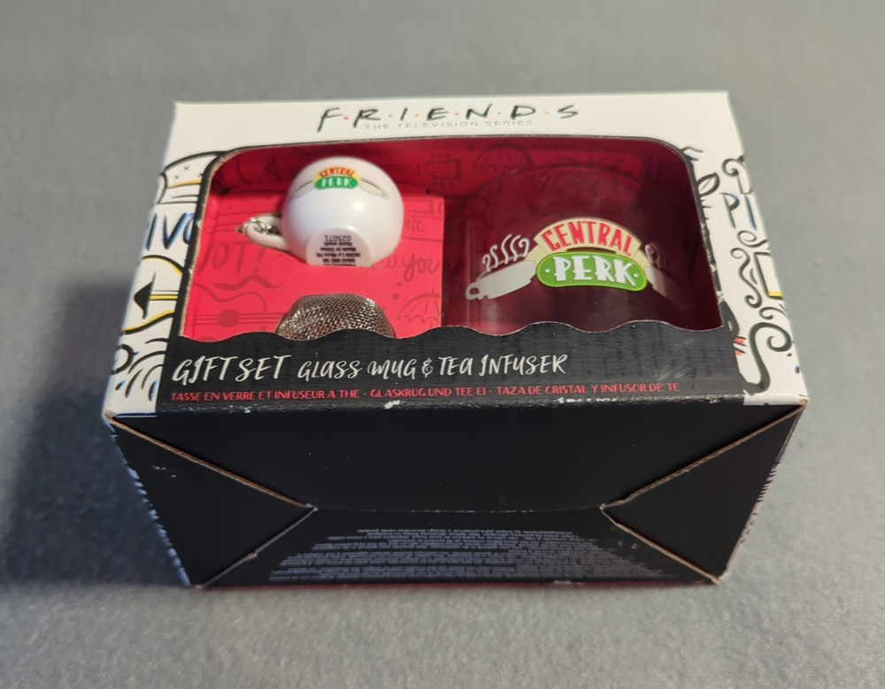 Friends Central Perk Tea Gift Set | Mug and Infuser