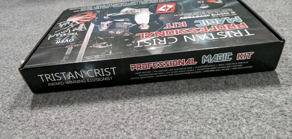 Tristan Crist Professional Magic Kit Signed 2021 Complete Unused