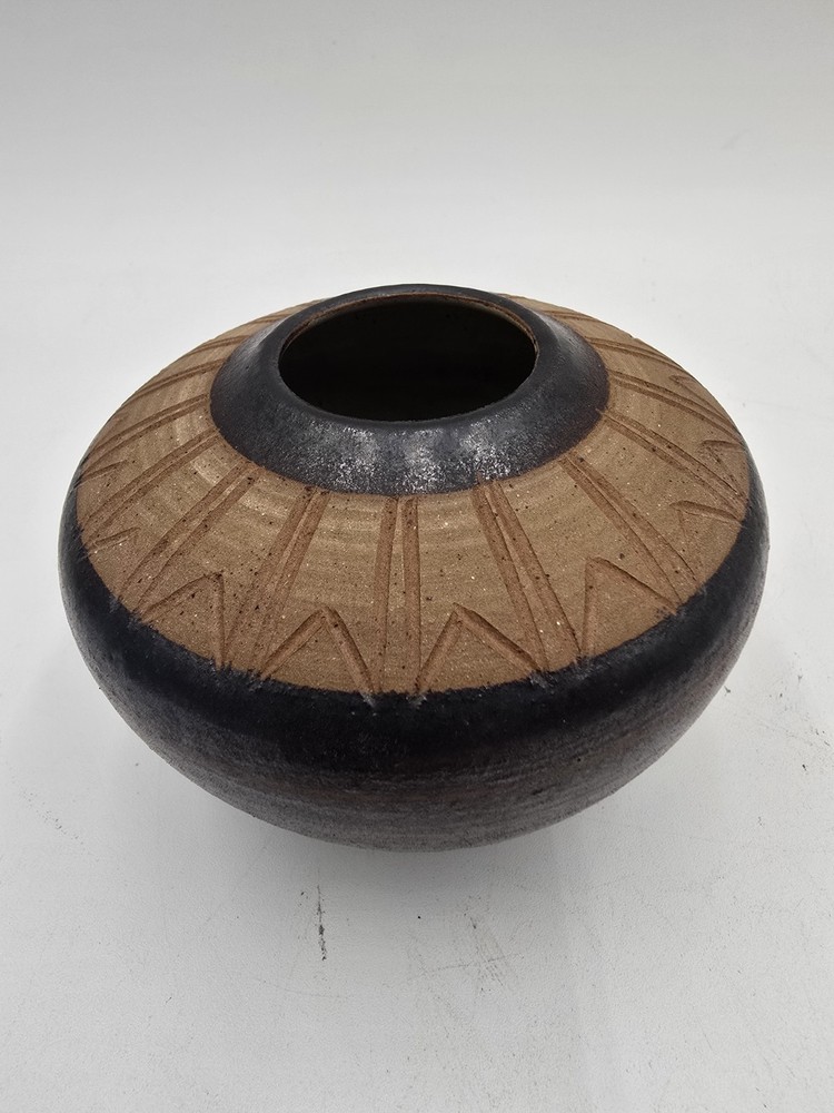 Llse Grohmann Small Bud Vase Ceramic Studio 3” MCM