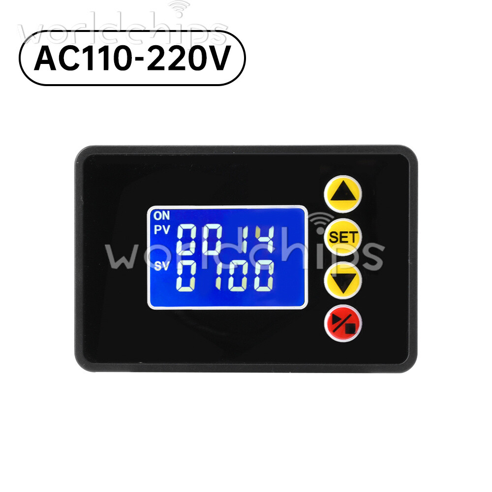 W3050 AC110-220V LCD Digital Microcomputer Time Controller Delay Relay Module