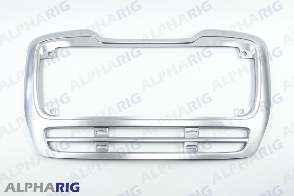 Freightliner M2 112 Grill FRAME, w/o Bugscreen, Silver 2003 & UP