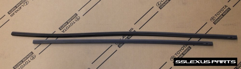 Lexus ES350 (2013-2018) OEM Genuine Front WIPER BLADE RUBBER INSERTS REFILL SET