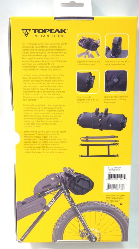 Topeak Frontloader Handlebar Mount Bag