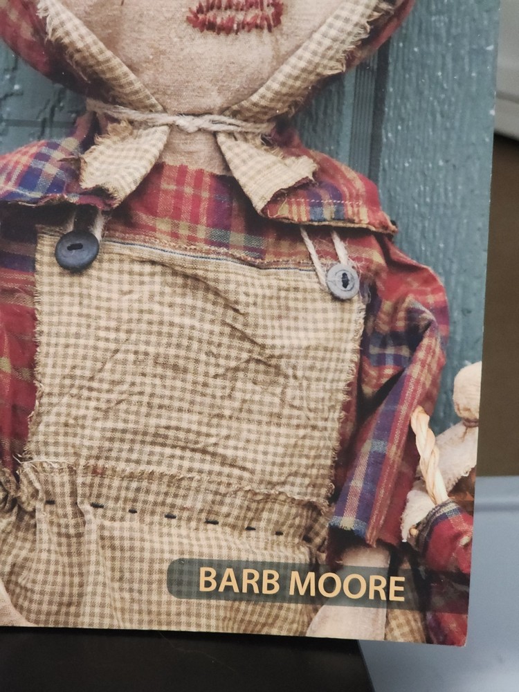 Purely Primitive Dolls Make Old Fashioned Dolls Barb Moore EUC