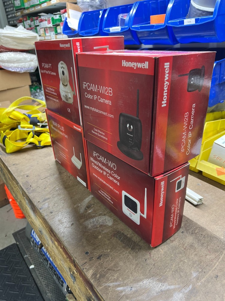 Honeywell Totalconnect IP Cams + Access Point KIT