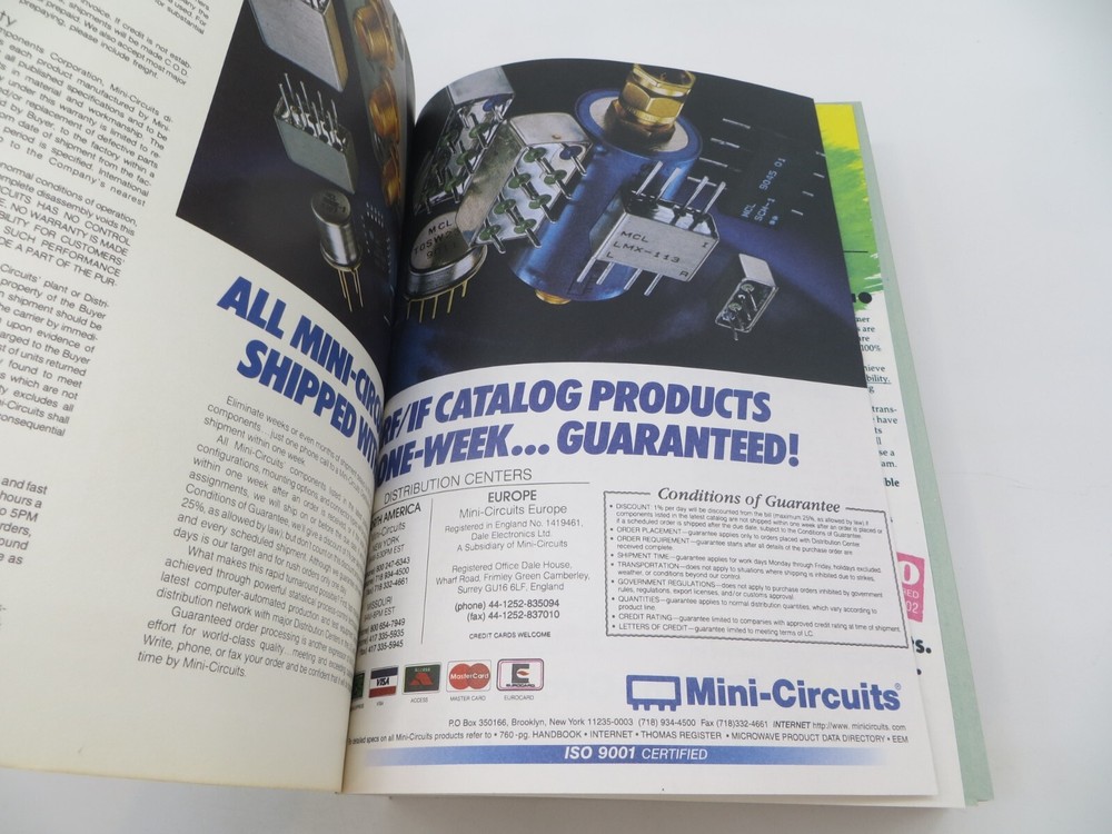 EEM 98 Electronic Engineers Master Catalog Volume A Electronic Components -