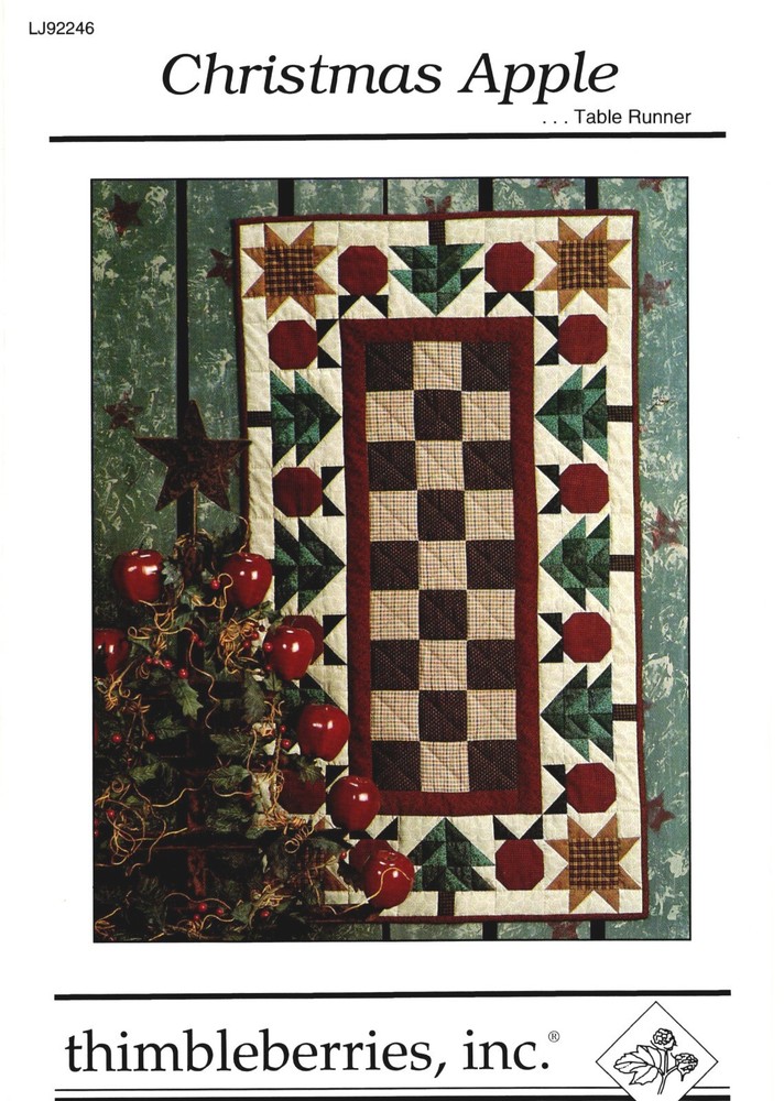 Christmas Apple Wall Quilt Pattern by Thimbleberries LJ92246