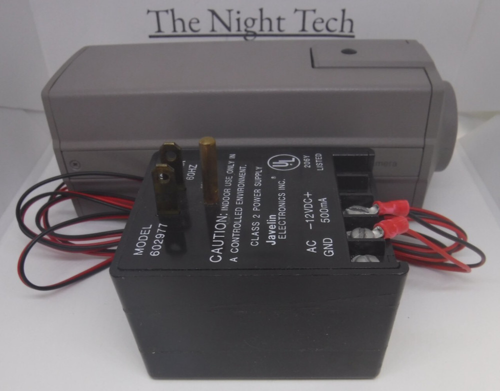 COHU High Performance CCD Camera 4915-2000 w/ Power Supply