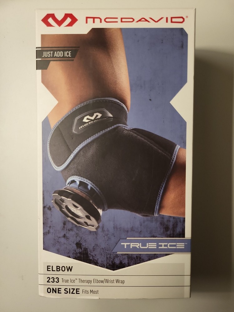 McDavid True Ice Elbow/Wrist Ice Wrap with Compression for Elbow/Wrist Reusable