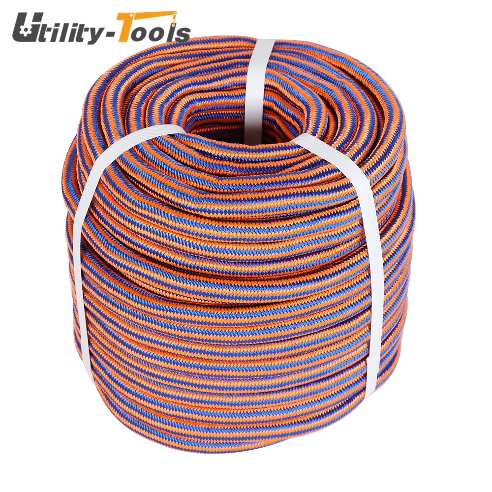 1/2"×150‘ Braid Polyester Rope 8000Lbs Arborist Pulling Rope Rigging Rope