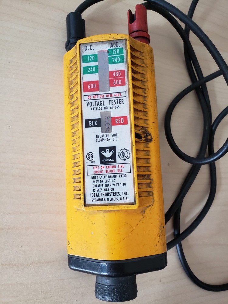 IDEAL VOLTAGE TESTER 61-065 Used and Tested