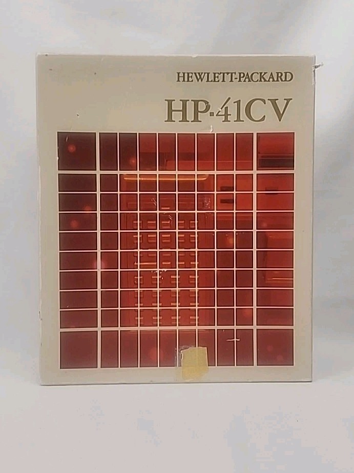 Original Box for Hewlett Packard HP 41C CV CX Calculator