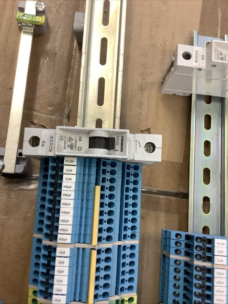 Phoenix Rail Mounted Terminal Blocks