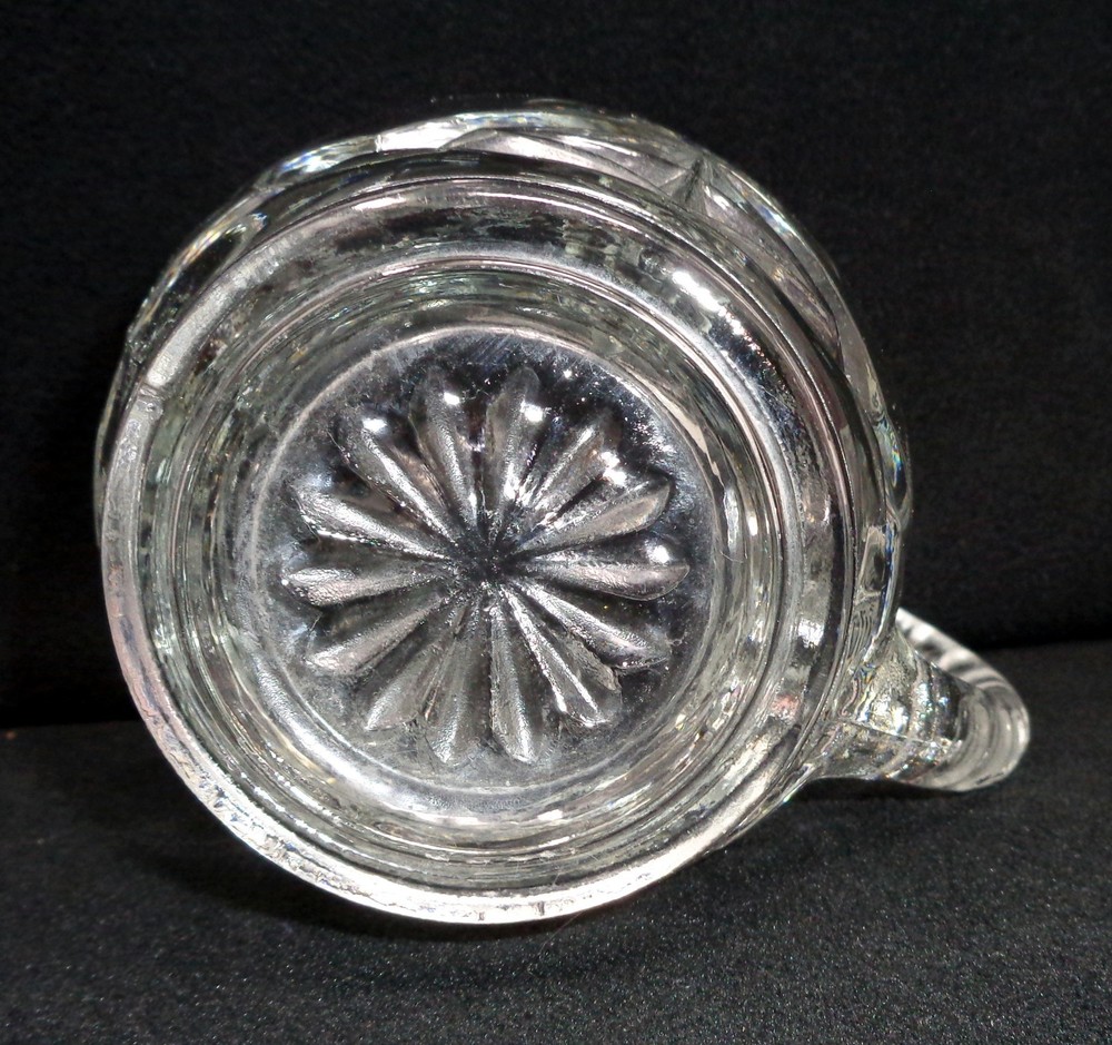 Cut Glass 6" Water Pitcher