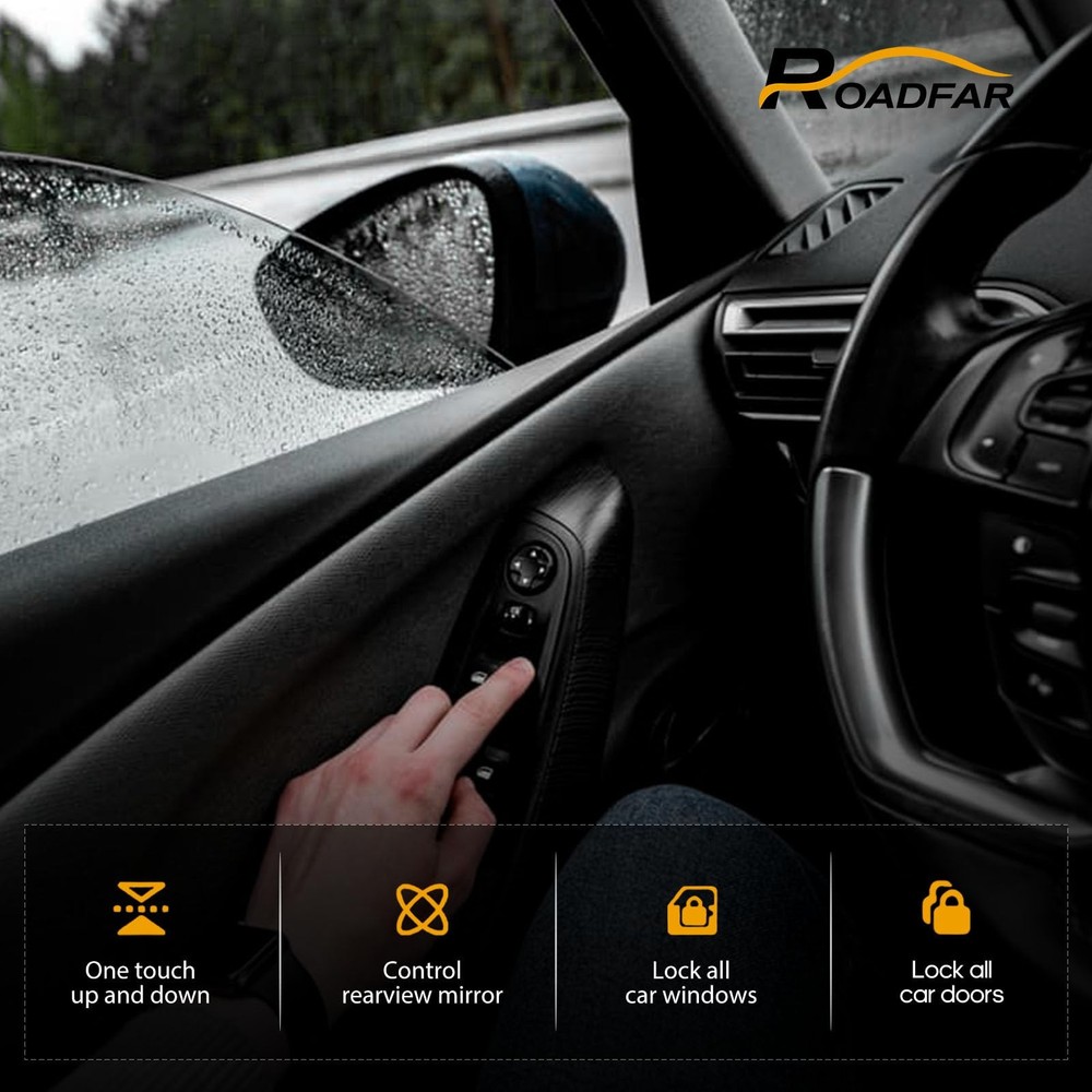 OE 83071AJ010 Front Left Driver Side Power Master Window Switch fits Black