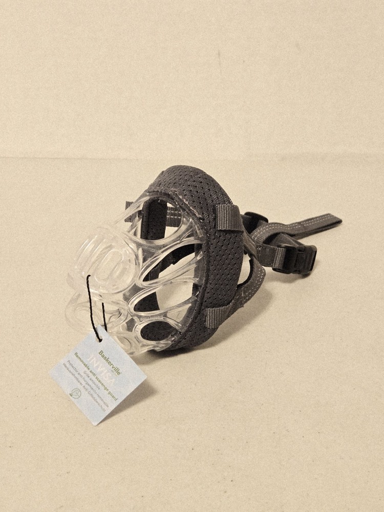 Baskerville Invisa Muzzle, Size 2, Patented Humane Design, Breathable - NO BOX