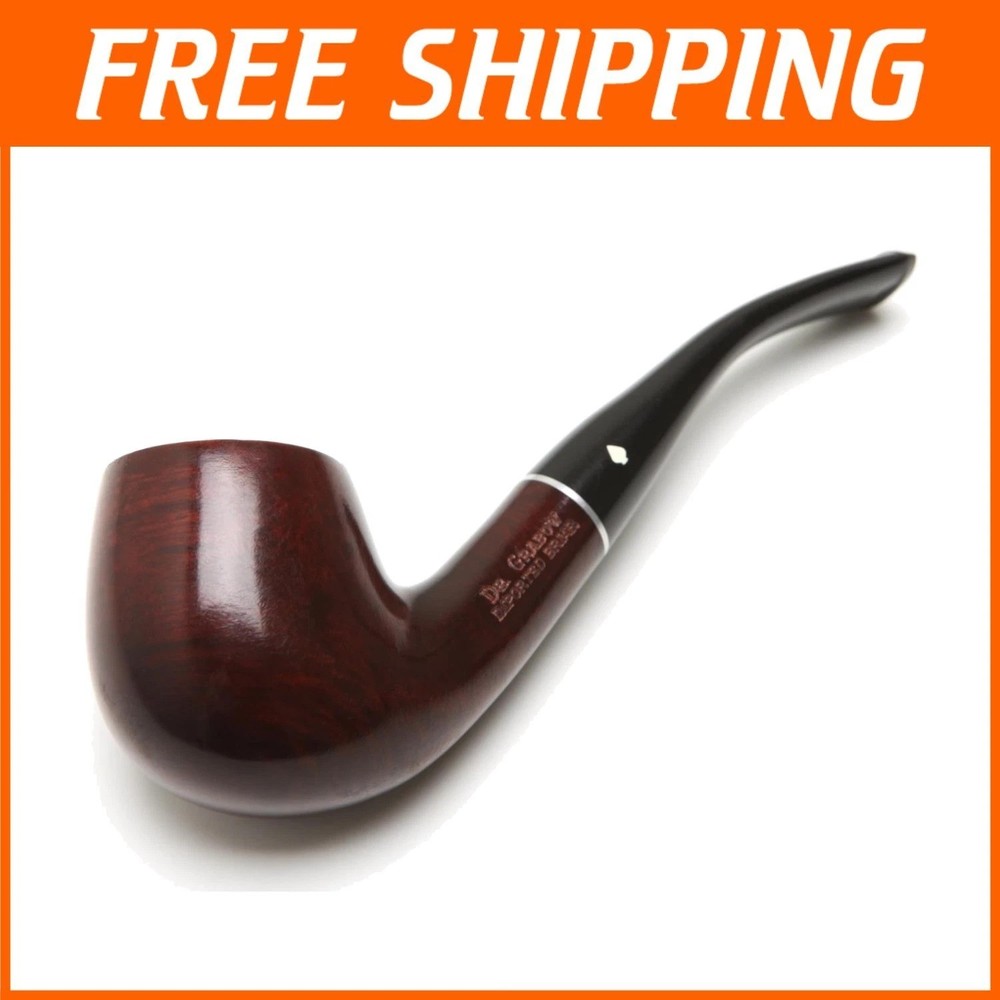 Vulcanite Stem Tobacco Pipe - Smooth Finish