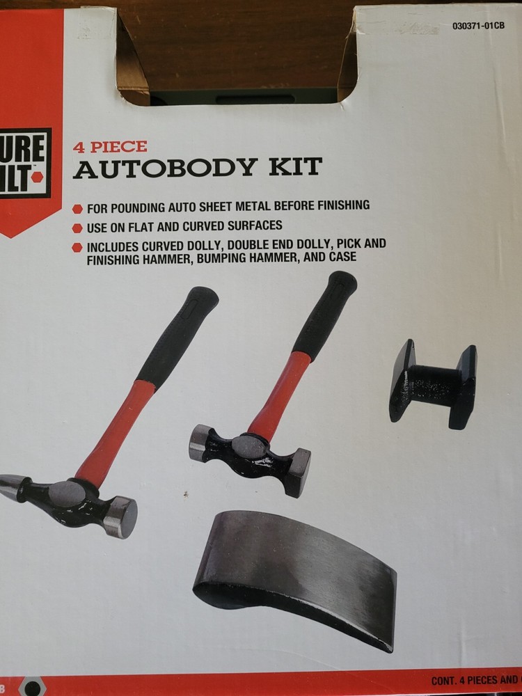 Sure Bilt 4 Piece Autobody Kit