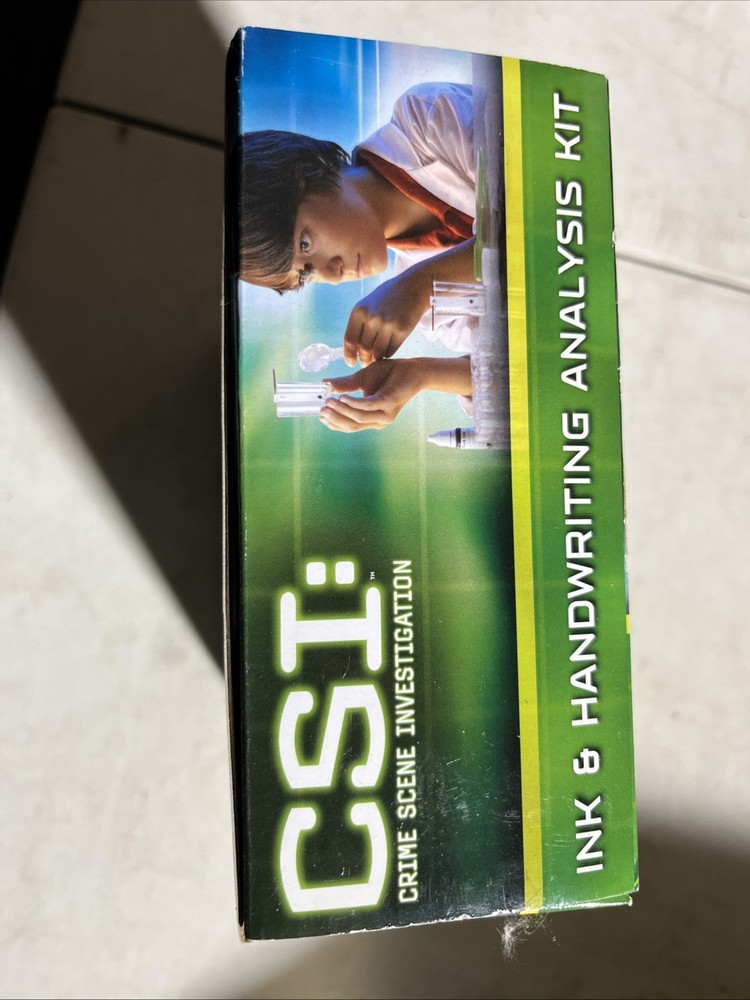 CSI: Ink and Handwriting Analysis Kit