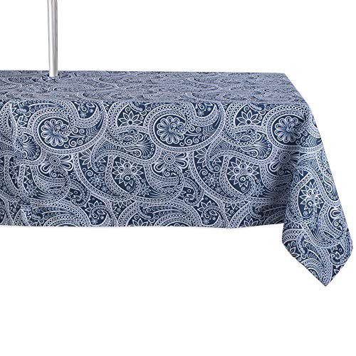 Paisley Outdoor Tabletop Collection, Water Resistant, 84" x 60" (Rectangular)