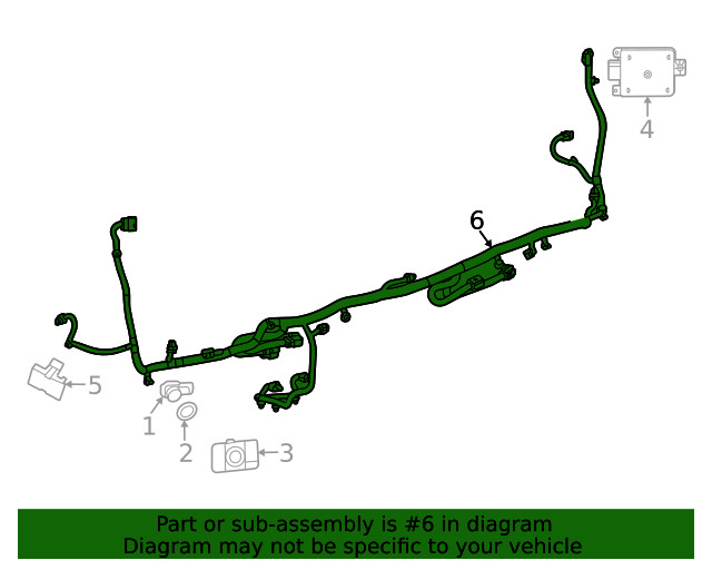 Genuine GM Harness 42844584